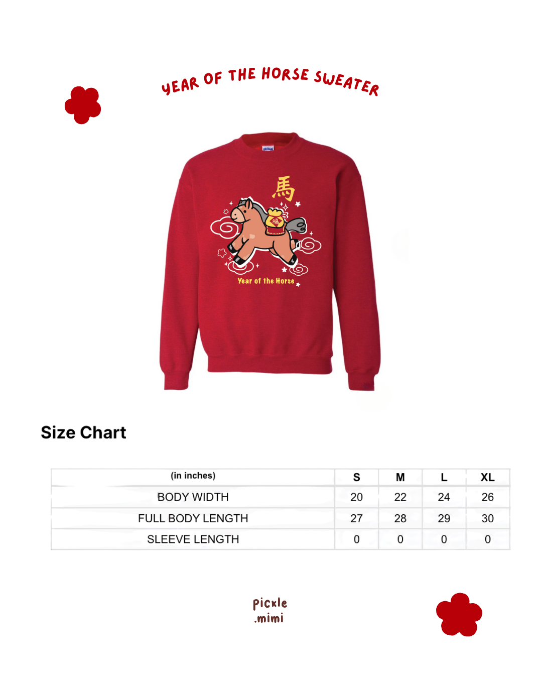 Year of the Horse Sweater