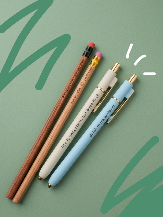 Customized Foodie Soft Touch Gel Pen / Assorted Color