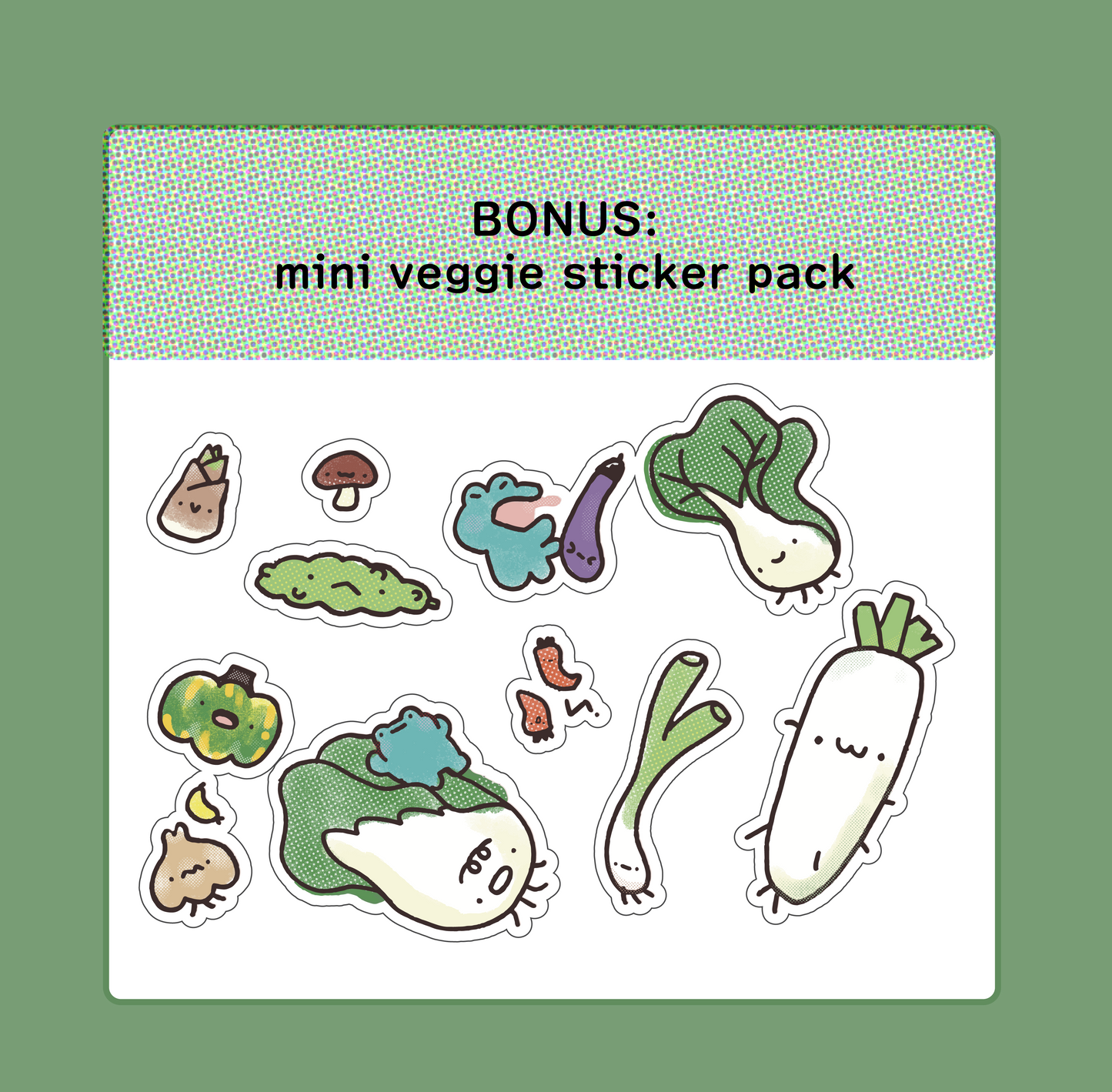 Veggie Day Tote - Large [Pre-Order]