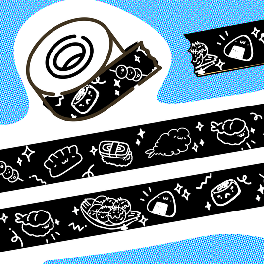 Japanese Foodie Washi Tape - 15mm