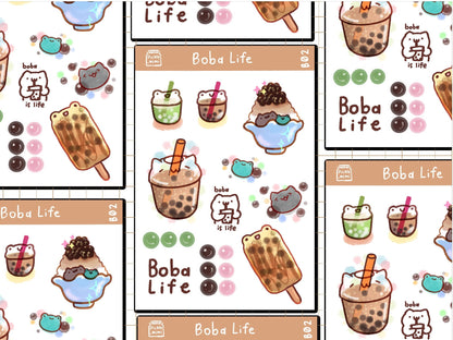 Boba Treat Sticker Sheet