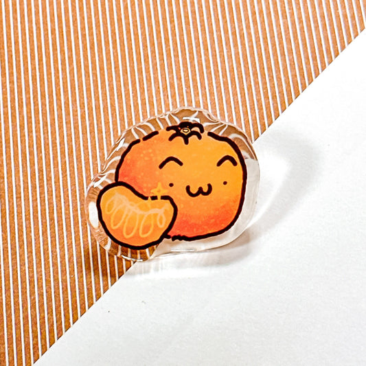 Mandarin Orange Tangerine Pin