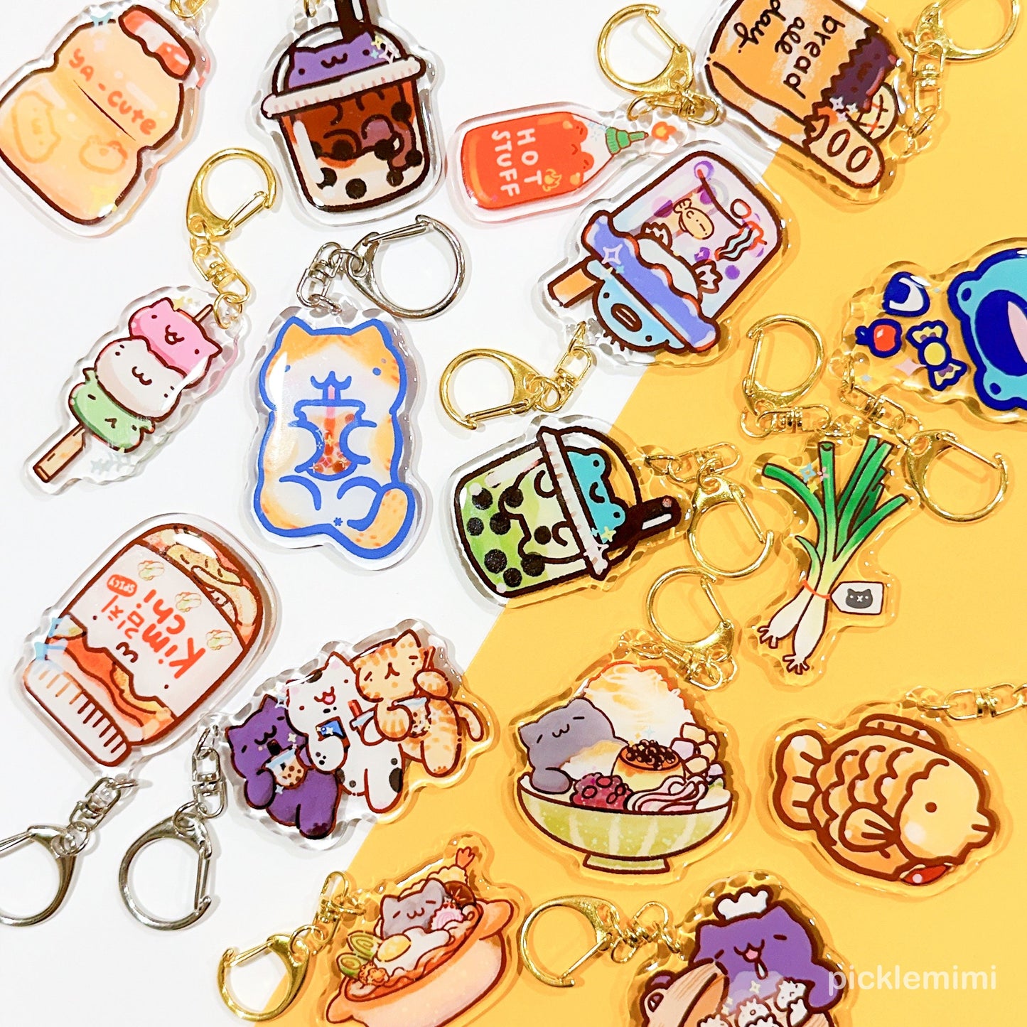Shaved Ice Cat Keychain  [Pre-Order]